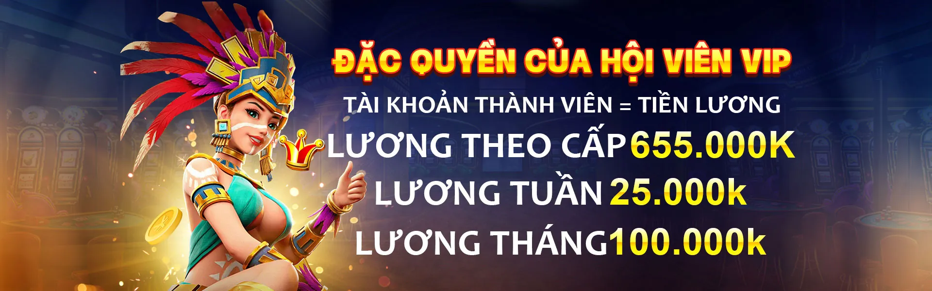 Ưu đãi thưởng nạp tiền hàng tuần cho người chơi VIP Sunwin20